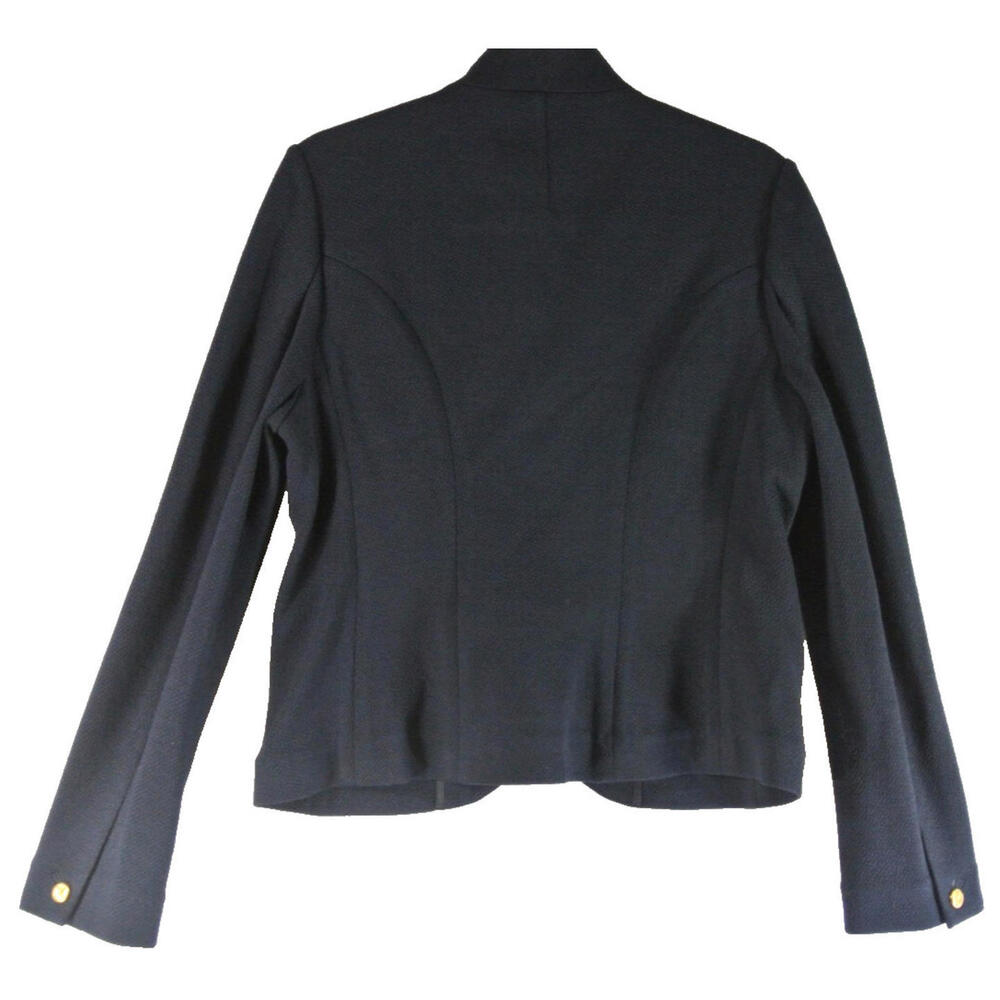 New rag & bone navy slade textured blazer - Picture 7 of 11